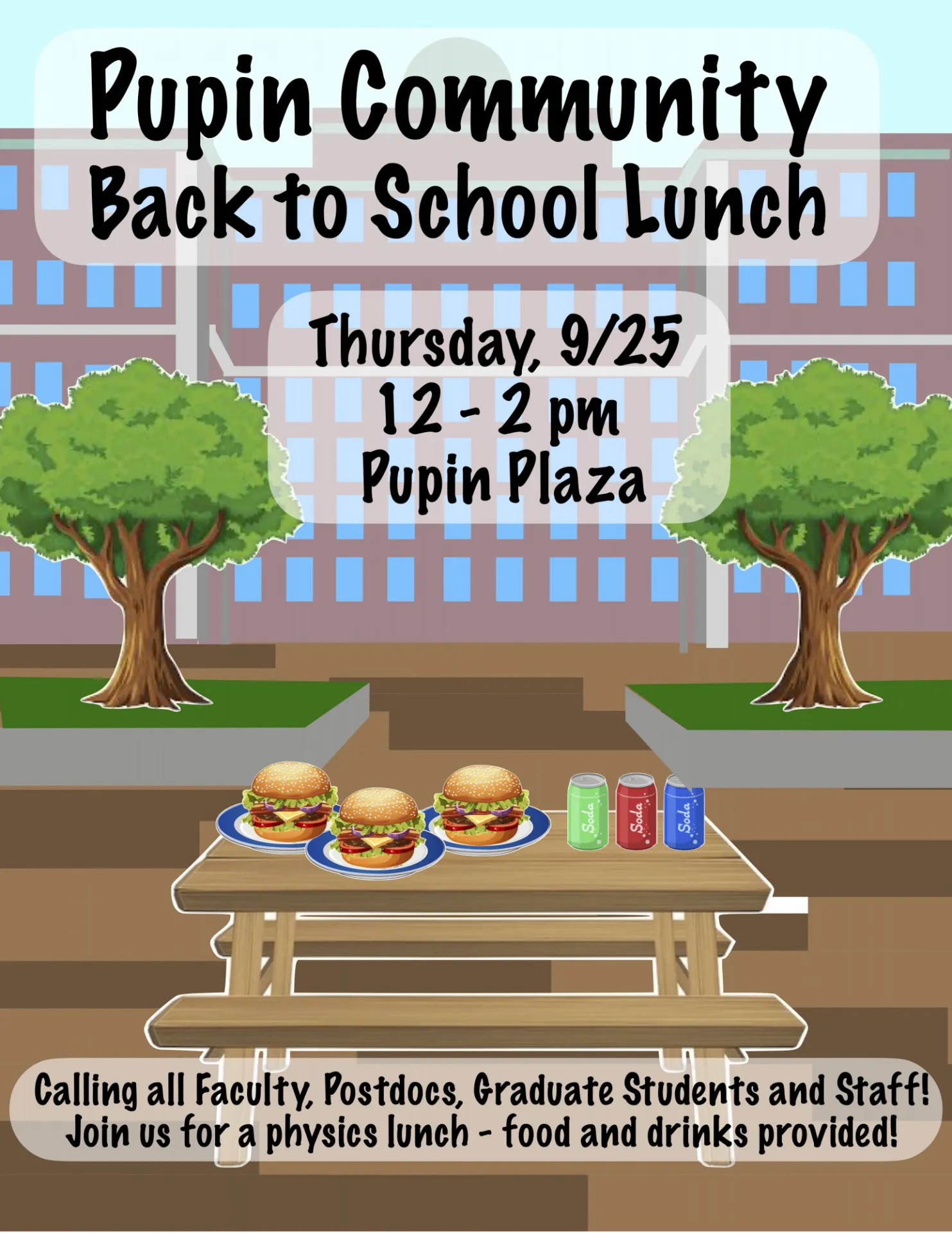 Flyer advertising event