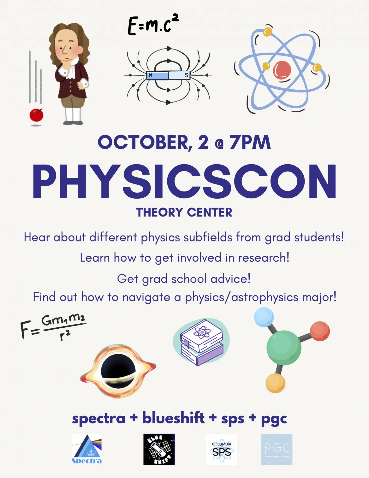 Flyer advertising event